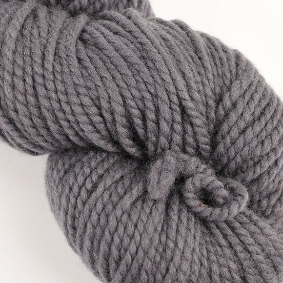 O Wool Chunky Merino Yarn Organic Merino Wool Ash Gray - Picture 2 of 3